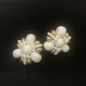 Beaded Clip-On Earrings